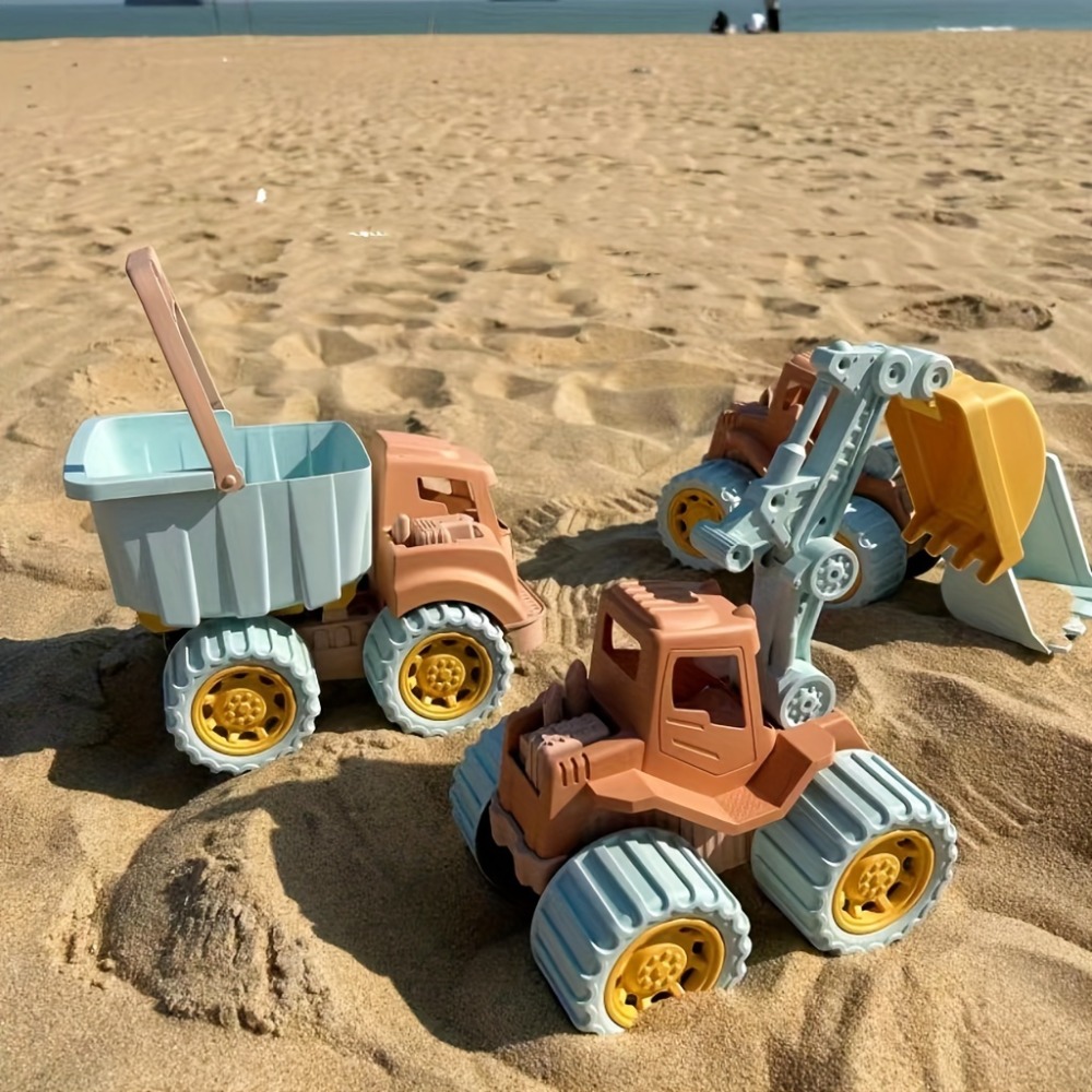 Dump Truck Toy - ألعاب شاطئ للأولاد والبنات ، شاحنات
