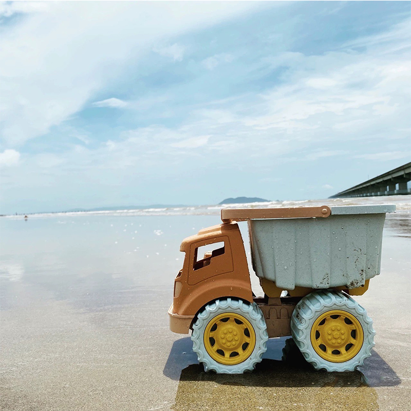 Dump Truck Toy - 1 قطعة لعبة الشاطئ سيارة شاحنة