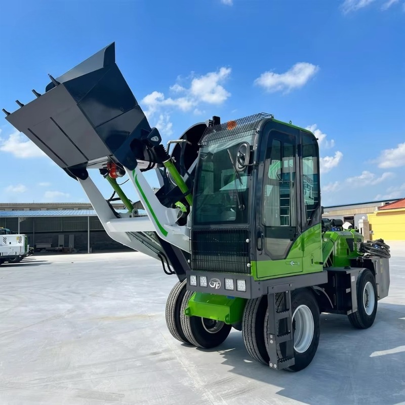 Concrete Mixer Machine - شاحنة خلاطة خرسانة ذاتية التحميل بسعة