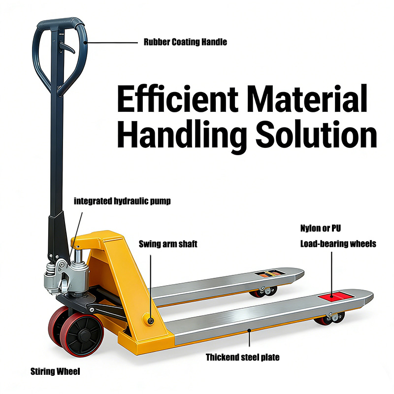 Hand Pallet Truck - رافعة يدوية هيدروليكية بحمولة 1500 كجم