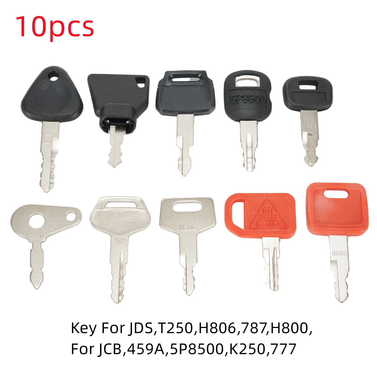 Heavy Equipment Key Set - 10 مفتاح مجموعة رئيسية مفتاح الإشعال