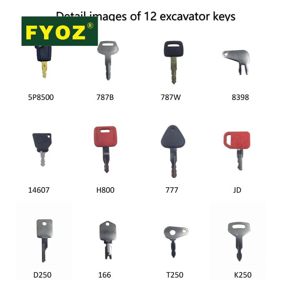 مجموعة مفاتيح إشعال للمعدات ال - مراجعة Heavy Equipment Key Set وسعره