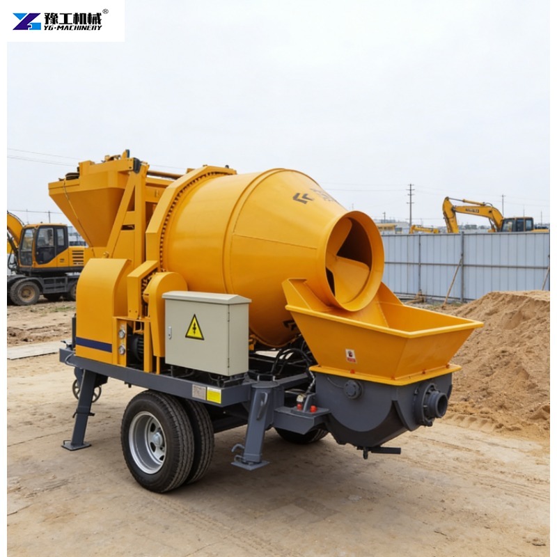 خلاطة خرسانة كهربائية محمولة ع - مراجعة Concrete Mixer Machine وسعره
