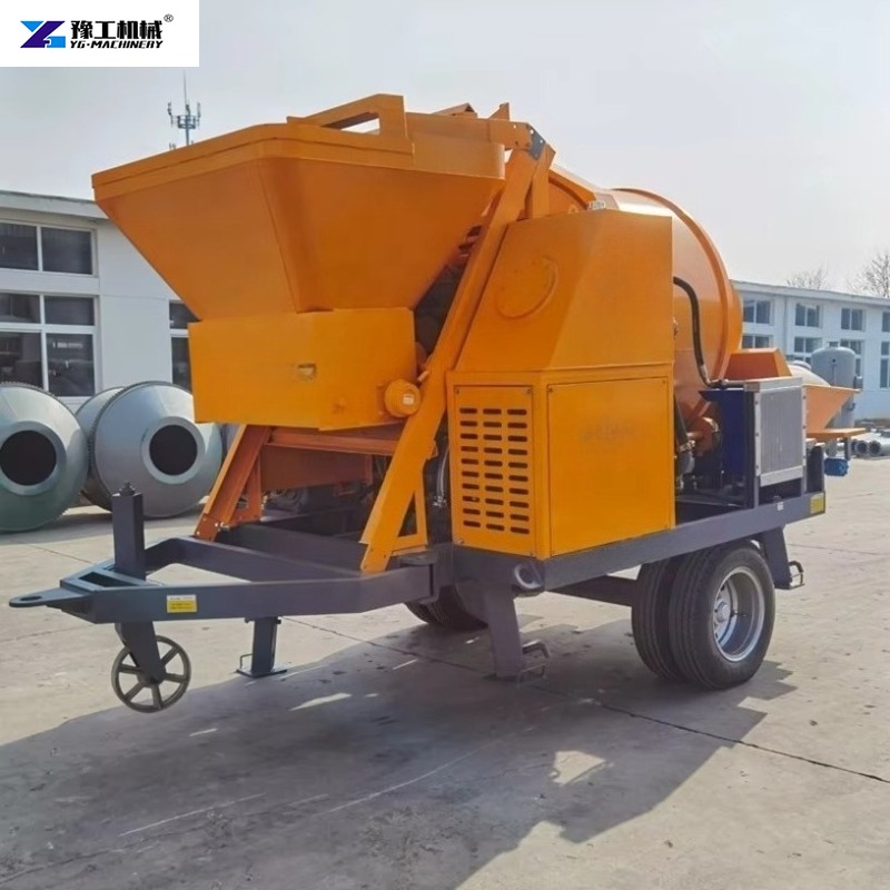 خلاطة خرسانة كهربائية محمولة ع - مراجعة Concrete Mixer Machine وسعره