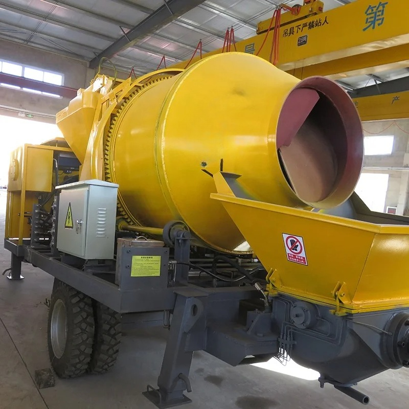 خلاطة خرسانة متنقلة مخصصة مع م - مراجعة Concrete Mixer Machine وسعره
