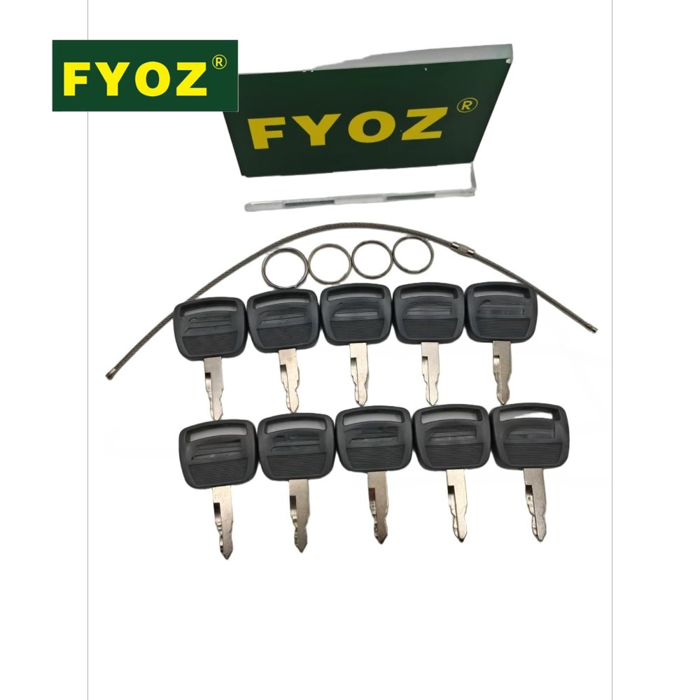 10 قطع مفاتيح حفارة S450 لـ Ko - مراجعة Heavy Equipment Key Set وسعره