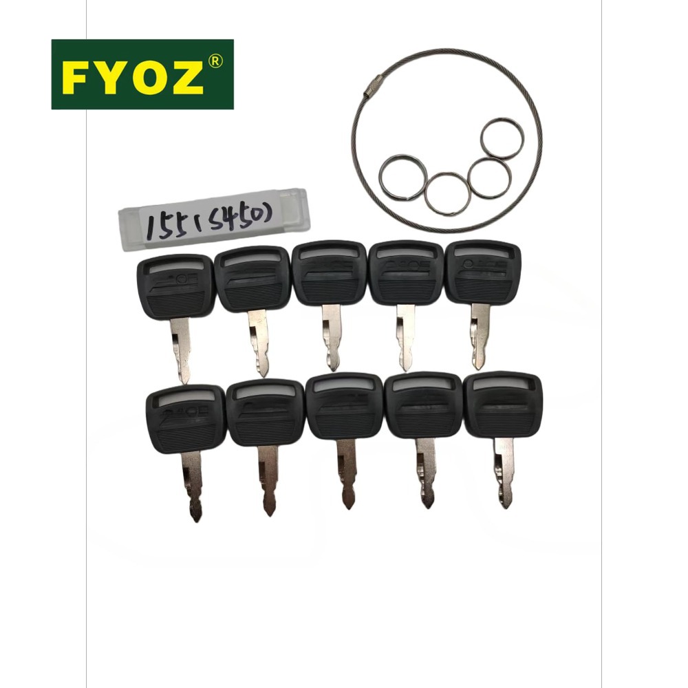 10 قطع مفاتيح حفارة S450 لـ Ko - مراجعة Heavy Equipment Key Set وسعره