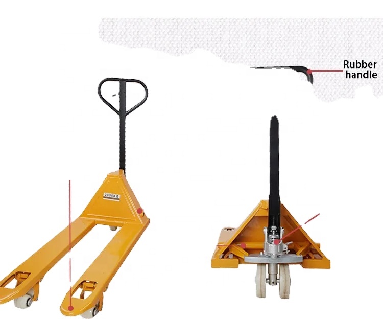 عربة يدوية لنقل البضائع بسعة 2 - مراجعة Hand Pallet Truck وسعره