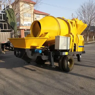 خلاطة خرسانة مخصصة من YG مع مض - مراجعة Concrete Mixer Machine وسعره