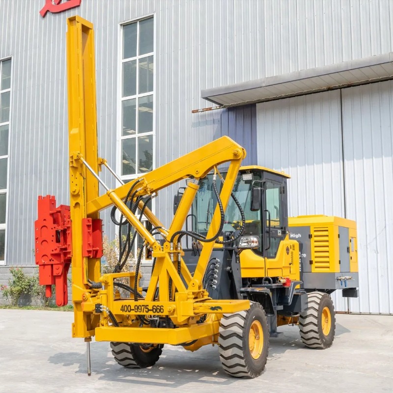 معدات دق الخوازيق الهيدروليكية - مراجعة Heavy Equipment Construction وسعره