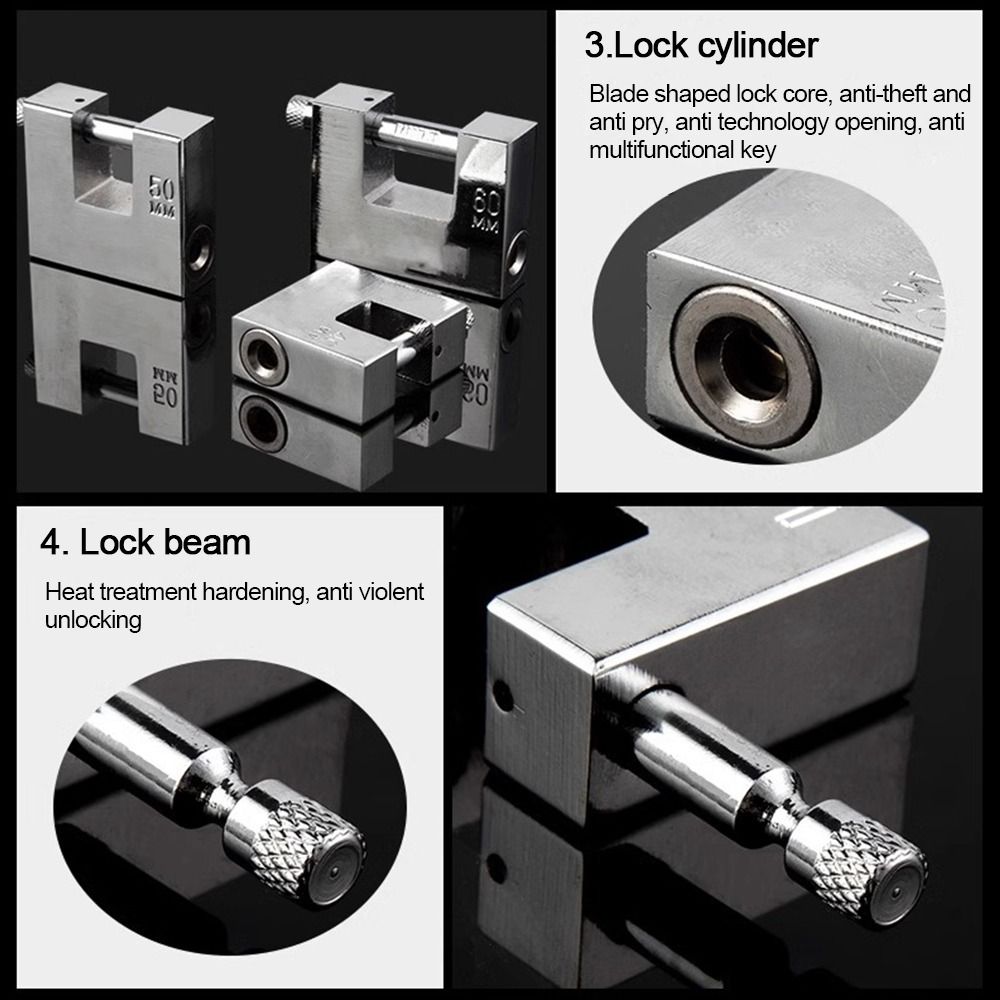 أقفال مبتكرة من الفولاذ المقاو - مراجعة Heavy Equipment Key Set وسعره