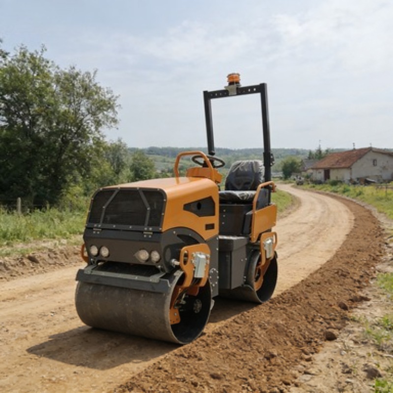 مدحلة طرق اهتزازية ثقيلة، مدحل - مراجعة Heavy Equipment Construction وسعره