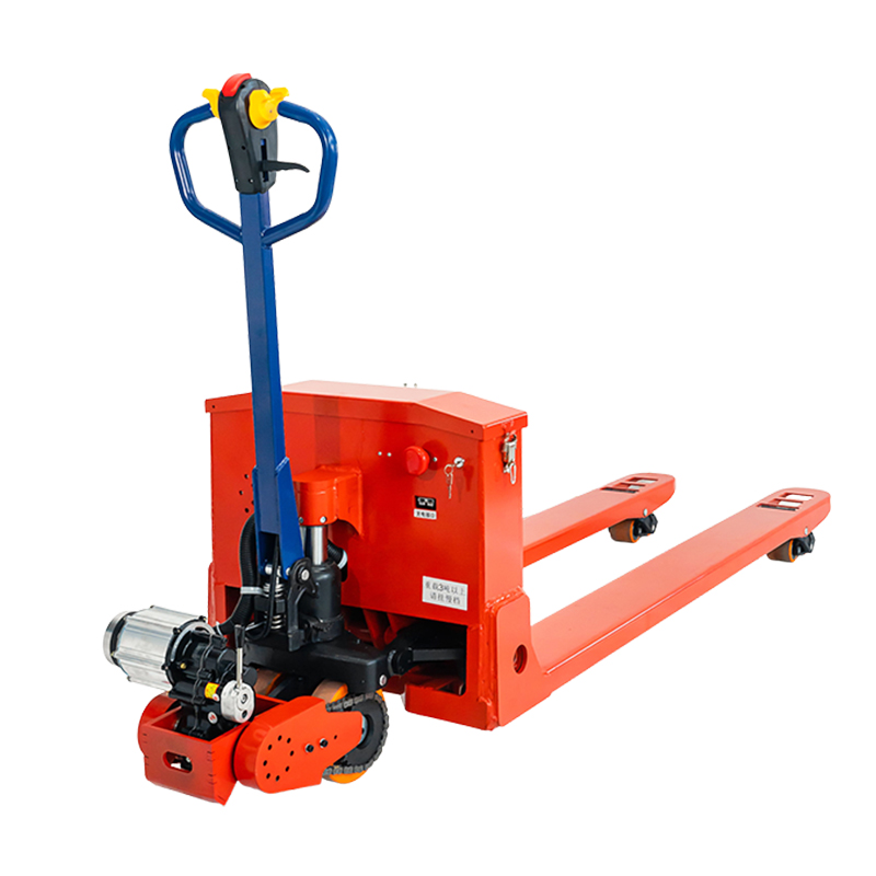 رافعة يدوية كهربائية نصفية بحم - مراجعة Hand Pallet Truck وسعره