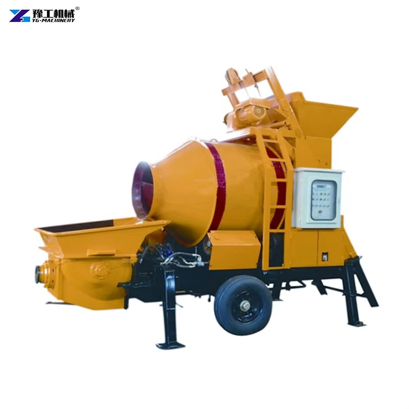مضخة خرسانة وشاحنة خلط خرسانة  - مراجعة Concrete Mixer Machine وسعره
