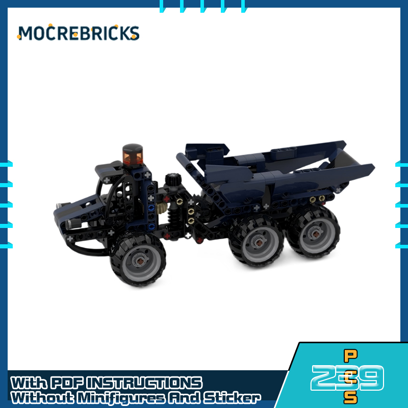 MOC الحضرية المتقدمة اللبنات ا - مراجعة Dump Truck Toy وسعره