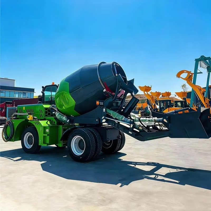 خلاطة خرسانة ذاتية التحميل عال - مراجعة Concrete Mixer Machine وسعره