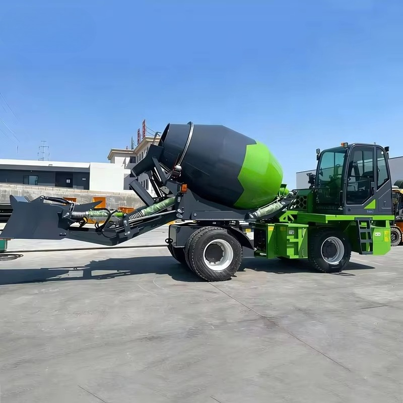 خلاطة خرسانة ذاتية التحميل عال - مراجعة Concrete Mixer Machine وسعره