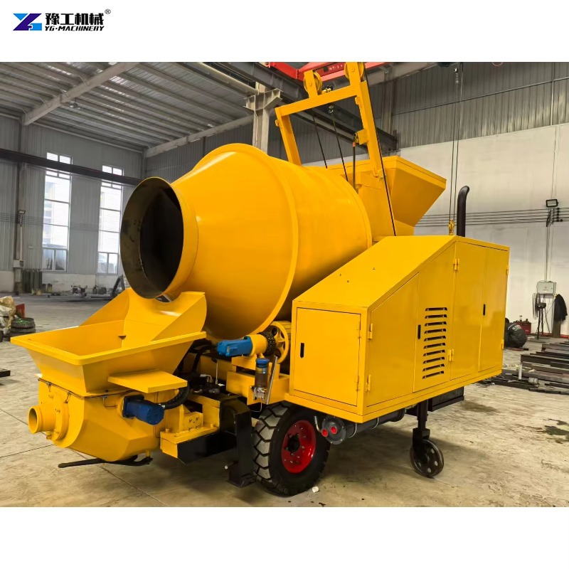 خلاطة خرسانة محمولة على مقطورة - مراجعة Concrete Mixer Machine وسعره