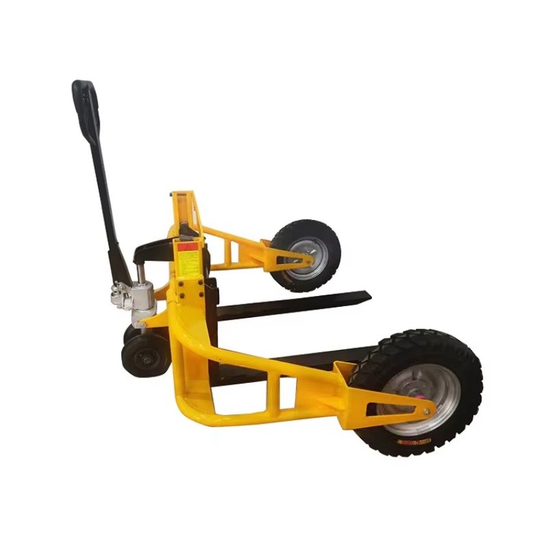 0158 رافعة يدوية للتضاريس الوع - مراجعة Hand Pallet Truck وسعره