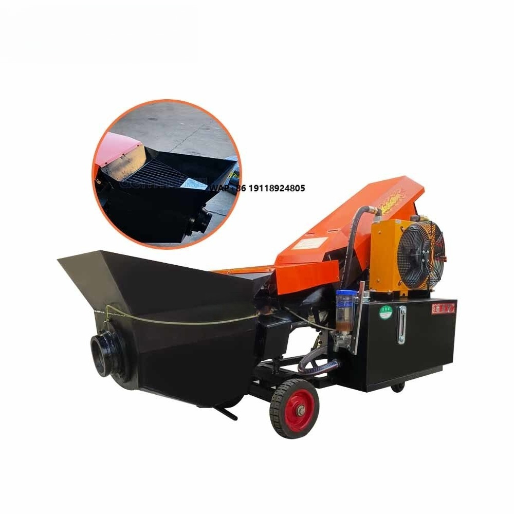 آلة رش الخرسانة والأسمنت والمل - مراجعة Concrete Mixer Machine وسعره
