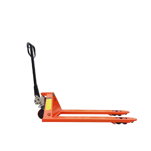 عربة يدوية لنقل البالتات بعجلا - مراجعة Hand Pallet Truck وسعره